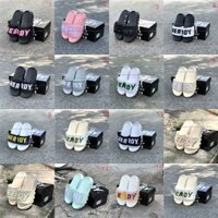 Dép nerdy quai ngang nam nữ đế Left Right cao 4cm, quai chữ NERRDY thêu nỗi -FREESHIP -Form rộng - chọn giảm 1 szie,knb