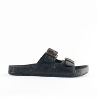 Dép nhựa đi mưa Nam Leedo Solemate PVC 02 Đen