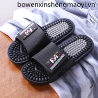 Dép Nhựa Đi Trong Nhà Đế Dày Chống Trượt Mát Xa Chân Tiện Dụng Cho Nam Và Nữ