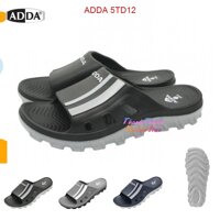 Dép nhựa đúc nam quai ngang Thái Lan Adda 5TD12 - Xám,Size 9 42 - 43