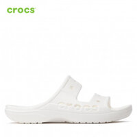 Dép nhựa nam Crocs Baya Sandal U White - 207627-100 - WHITE - M9W11