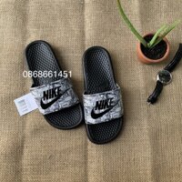 dép nike marvel họa trắng đen nam nữ kèm hộp