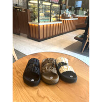 dép nữ 2 quai nhúm da mềm may  chỉ đế 2 phân 001