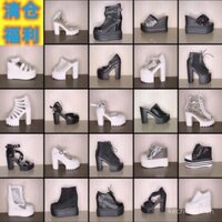 Dép nữ châu Âu và Mỹ, đế chống nước, gót siêu cao, đế dày, gót wedge, kho hàng thanh lý, giày nữ bị lỗi A7 HFCY