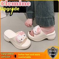 Dép nữ Clemine Cute Kitty: Giày mùa hè mềm mại và thoải mái
