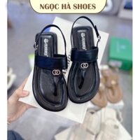 Dép nữ có quai hậu xỏ ngón Ngọc Hà Shoes thiết kế nhiều màu trẻ trung phù hợp đi học đi làm