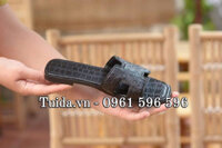 Dép Nữ Da Đà Điểu Thật Thời Trang Dáng Hermes SVNDN26