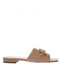 Dép Nữ Gucci Horsebit Leather Slide 'Beige'