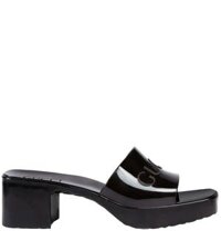 Dép Nữ Gucci Rubber Slide 'Black' ‎