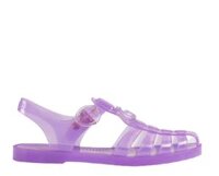 Dép Nữ Gucci Sandal With Double G 'Light Purple Rubber'