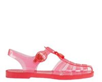 Dép Nữ Gucci Sandal With Double G 'Orange Rubber'