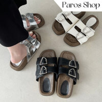 Dép nữ hàn quốc quai cài MINA kiểu dáng thời trang Hottrend 2024