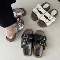 Dép nữ hàn quốc quai cài USAN kiểu dáng thời trang mới 2024