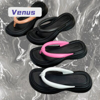 Dép nữ Hàn Quốc. Tăng đáy dày. Dép xỏ ngón thoải mái và mềm mại. Dép xỏ ngón bên ngoài