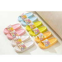 Dép Nữ Hàn Quốc Thời Trang Mùa Hè Hoạt Hình Dễ Thương Trong Nhà Chống Trơn Trượt Đế Mềm