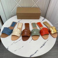 Dép nữ mới ZARA giày bệt mũi vuông khỏa thân