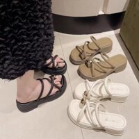 Dép Nữ Quai Mảnh Xỏ Ngón Sang Chảnh Dép Đi Biển Nùa Hè Đẹp BNACK