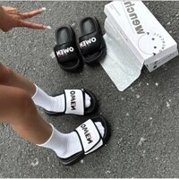 Dép OWENCHIC CHUNKY LOGO (OWC.1) Nam Nữ Quai Dán Đế Cao Kèm Hộp / CHUẨN FORM / Hỗ Trợ Đổi Size nêu không vừa-knb