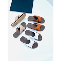 Dép quai chéo size nữ đế may chỉ- đế cao su