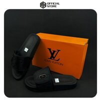Dép quai dán LV nam nữ,dép lê LOUIS VUITTON thiết kế sang trọng đế cao su non mềm mại Hot Trend Full Bill Box