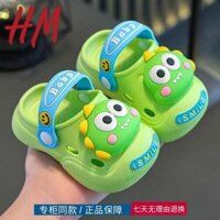 dép quai hậu bé trai Giảm giá 30% cho trẻ sơ sinh và trẻ sơ sinh giày lỗ trẻ em mùa hè mới dép đi biển đi bên ngoài chống trượt