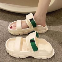 Dép quai hậu nam nữ thiết kế dây cài thông minh thời trang cao cấp - Dép sandal nữ quai ngang hàng quảng châu siêu êm
