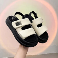 Dép quai hậu sandal nữ quai dán đế cao 5 cm Bonnie