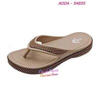 Dép quai kẹp nữ nhựa đúc liền đế, siêu nhẹ, siêu bền Thái Lan Adda 54E05 - Kem,Size 6 38-39