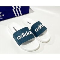 Dép quai ngang adidas loại đen và trắng cao cấp hàng mới 2022