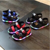 Dép Quai Ngang Bé Trai Bé Gái Có Đèn Led Tia Chớp