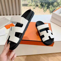 Dép quai ngang chữ H nữ chất quai da mềm mại phong cách trẻ trung from đẹp đủ size 36-43 dép nữ