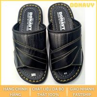 DÉP QUAI NGANG DA NAM 2022 MAY FULL QUAI VÀ ĐẾ RẤT CHẮC CHẮN DONAVYOG  - 40 - Màu đen