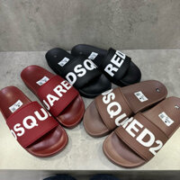 Dép quai ngang DSQ đỏ cao su học sinh giá rẻ 1105