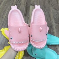Dép quai ngang hình cá mập dễ thương, mẫu dép cá mập người lớn nam nữ D180