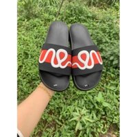 dép quai ngang nam nữ đỏ đen hình rắn đủ size từ 37 đến 43