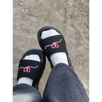 Dép Quai Ngang Nam Nữ Tim ❤️ Xinh Xắn Harmony Silde Chunky .Dép Đế Cao 5cm Êm Chân - Dép Quai Ngang