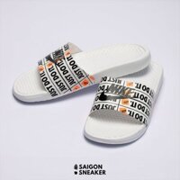 Dép Quai Ngang Nike Benassi Just Do It White