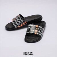Dép Quai Ngang Nike Benassi Just Do It Black – Sale Size 36