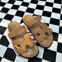 Dép quai ngang sandal nữ đi học đi chơi về 3 màu đế ép quai khâu