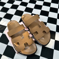 Dép quai ngang sandal nữ đi học đi chơi về 3 màu đế ép quai khâu