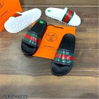 Dép Quai Ngang Sọc Xanh Đỏ Hot 2020