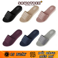 Dép Quai Ngang  Thái Lan Nữ Trái Tim Monobo Moniga 25.2 Cao Su Có Hạt Massage Chính Hãng, Dép Đi Êm Đi Nhẹ