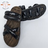 Dép râu bố vải mài làm từ cao su siêu bền