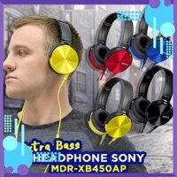 Đẹp rẻ  Tai Nghe Chụp Tai Headphone Extra Bass XB450AP - ÂM THANH HAY, Có Mic Đàm Thoại