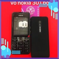 Đẹp rẻ  Vỏ Bộ Nokia 301 Có Sườn Và Phím Kèm Theo