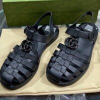 Dép Rọ G. u .c. c.i Quai Hậu Gc thời thượng Nam tính. Dép Dọ Sandal GC Quai Da thời trang cao cấp