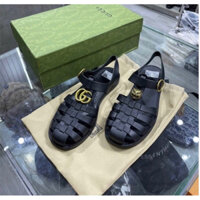 Dép Rọ Nam Guci, Dép Sandal Quai Hậu Đúc Nguyên Khối Cực Chất