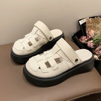 dép rọ nữ đế bằng cao 7cm phong cách trẻ trung năng động hàng fullbox