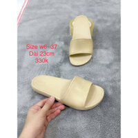 dép sandal crocs nữ, dây màu, size w7=37/37.5, 2hand, new 95%