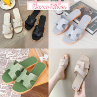 Dép sandal đế chéo nữ thời trang phong cách Hàn Quốc sandal đế siêu mềm thoáng khí